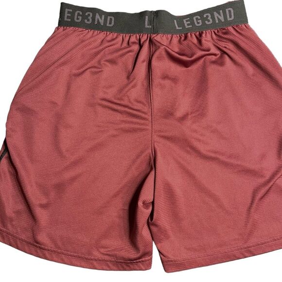 Leg3nd Men’s Shorts Size Large Color Wine EUC - Picture 3 of 11